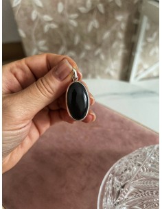 Oval Onyx medallion 3.4 cm... 2
