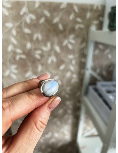 Anello Pietra di Luna Misura 16