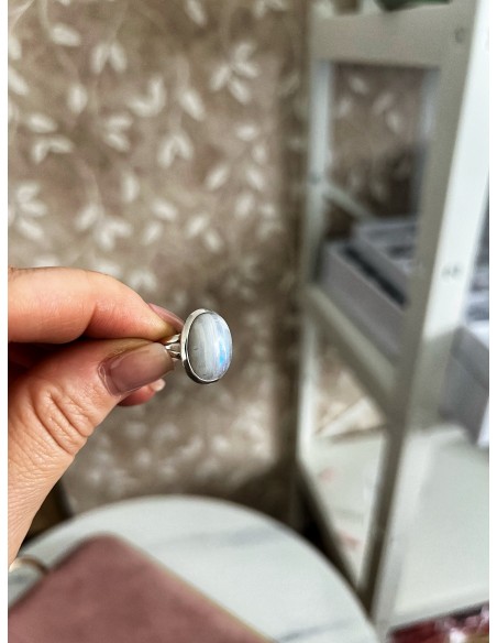 Anello Pietra di Luna Misura 16