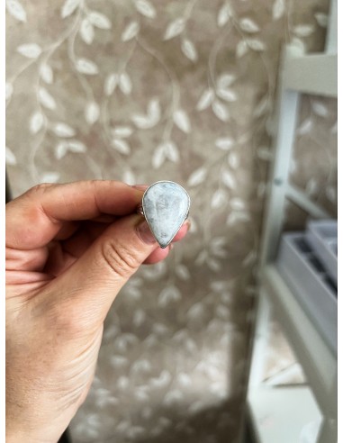 Moon Stone Drop Ring size 20