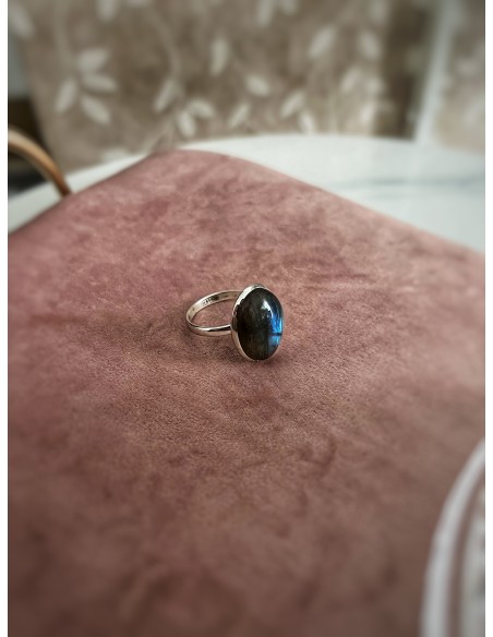 Anello Labradorite