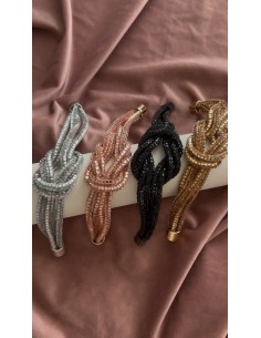 Bracelet Sea Knot Rhinestones