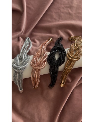 Bracciale Nodo Marino Strass