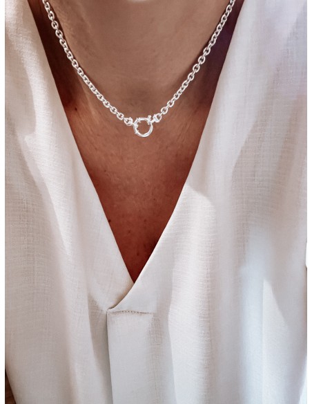 Collana Corta Catena Rolò Mini