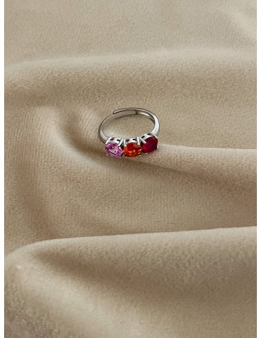 Anello Regolabile Trilogy Pink Gradation