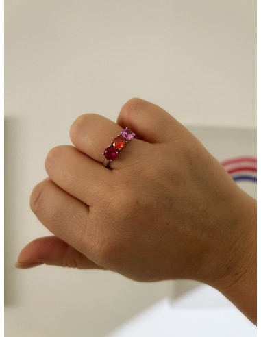 Anello Regolabile Trilogy Pink Gradation
