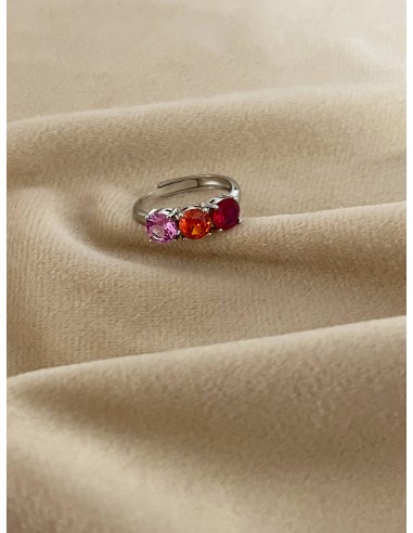 Anello Regolabile Trilogy Pink Gradation