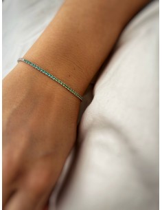 Light Blu Tennis Bracelet 2