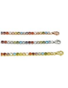 Multicolor Tennis Bracelet