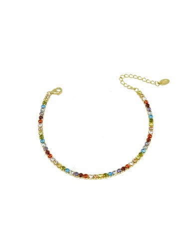 Multicolor Tennis Bracelet