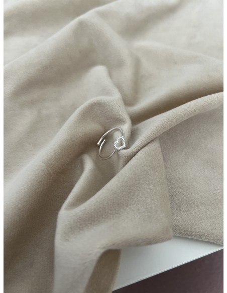 Anello Regolabile con Soggetto Mini Zigrinato