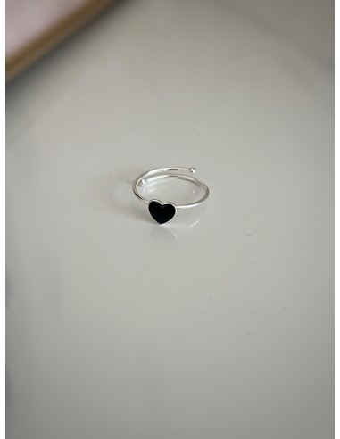 Anello Regolabile Cuore Smaltato