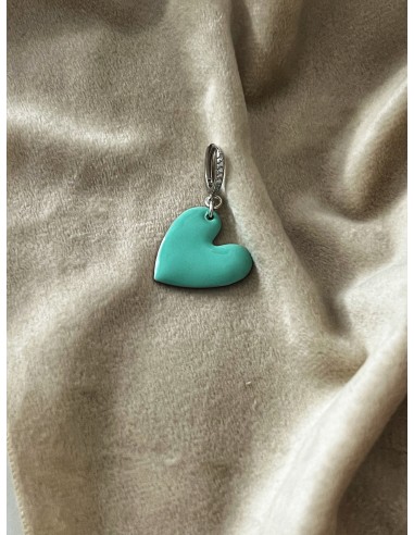 Monorecchino Cuore Smaltato XXL