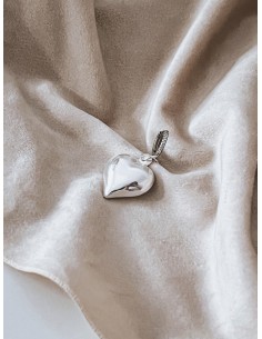 Single Earrings Bombed Heart 2