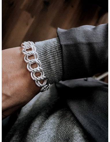 Bracciale Catena Doppio Intreccio