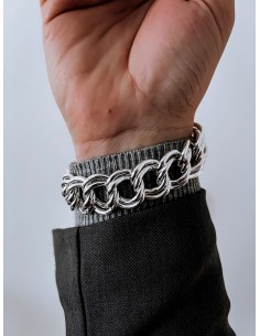 Bracciale Catena Doppio... 2