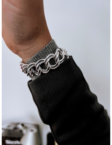 Bracciale Catena Doppio Intreccio