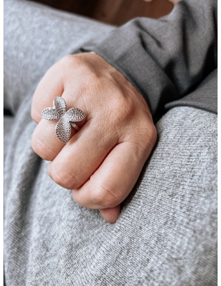 Anello Regolabile Orchidea