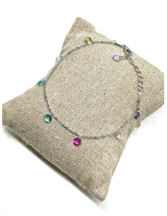 Ice Pendant Zirconia Bracelet