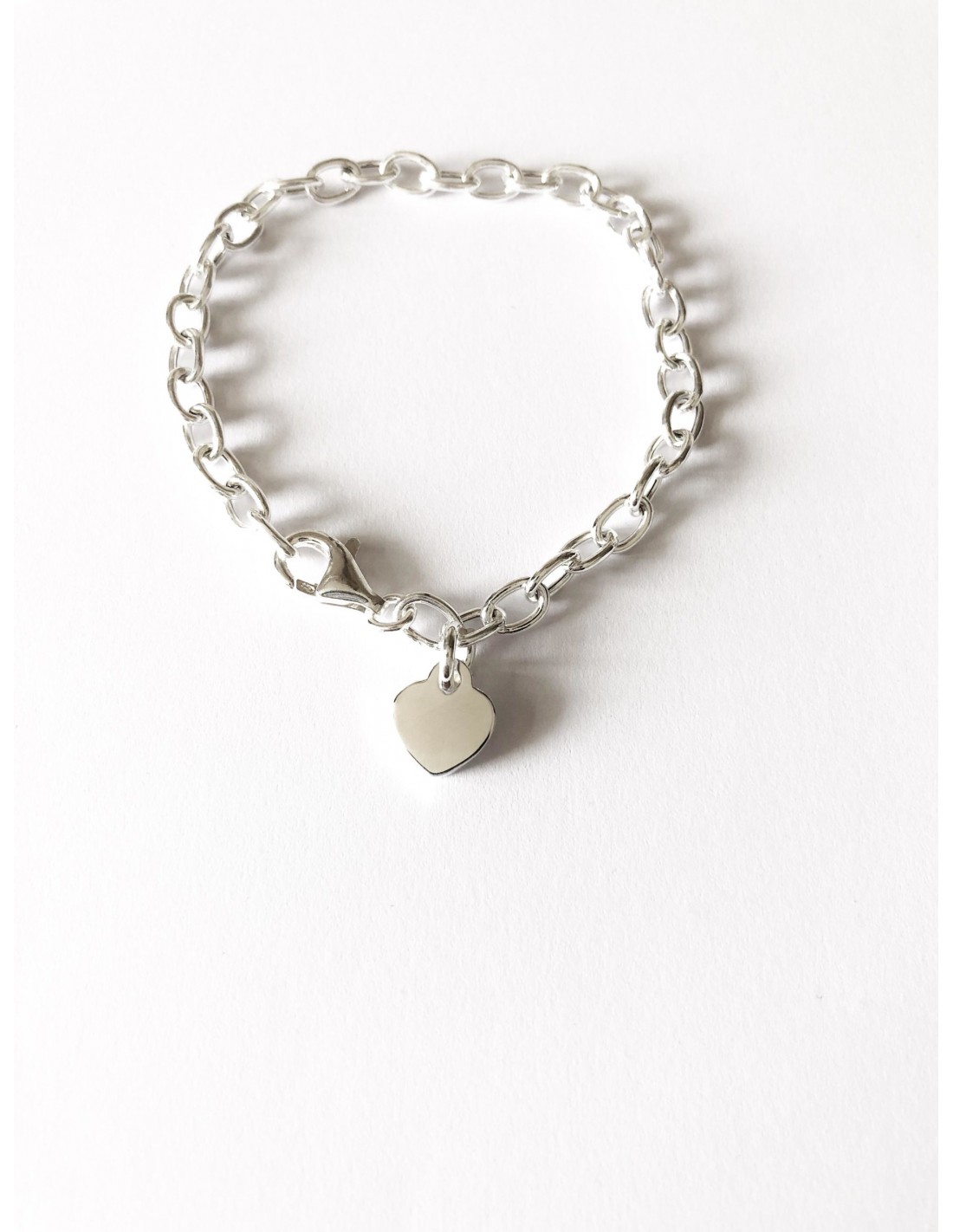 20 Chiusure Magnetiche Per Gioielli - Fermagli A Cuore Argento Per Collane E Bracciali - Foto 11