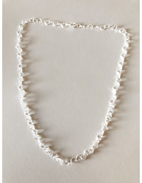 Collana Corta con Catenina a Forma di Cuore