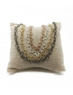 Collana Corta con Catenina a Forma di Cuore