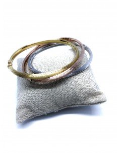 Bracciale rigido da 5 mm Inciso a Mano