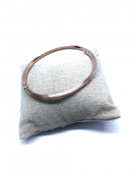 Bracciale rigido da 5 mm Inciso a Mano