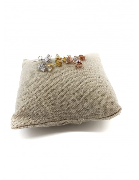 Orecchini a Lobo Punto Luce 6 mm