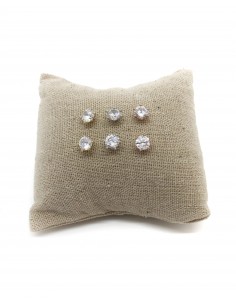 Orecchini a Lobo Punto Luce 6 mm