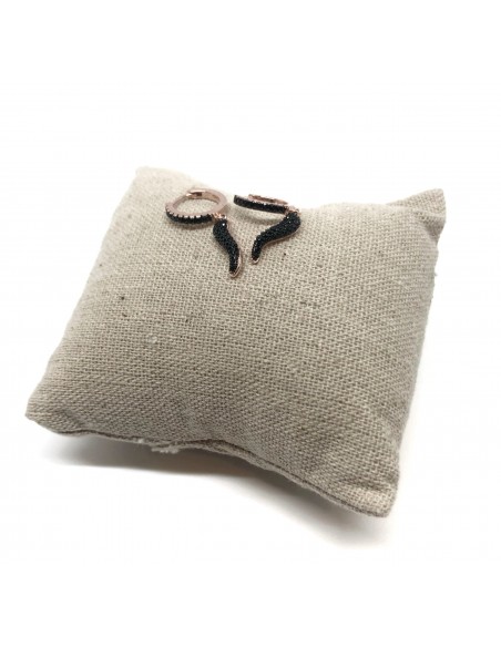 Monorecchino a Scattino con Cornetto di Zirconi