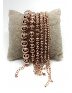 Bracciale a Sfere Rosè