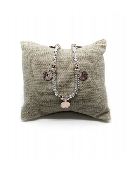 Bracciale Rondelle e Monete