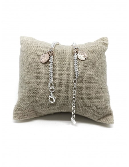 Bracciale Rondelle e Monete