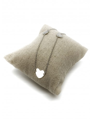 Collana con Tre Cuori