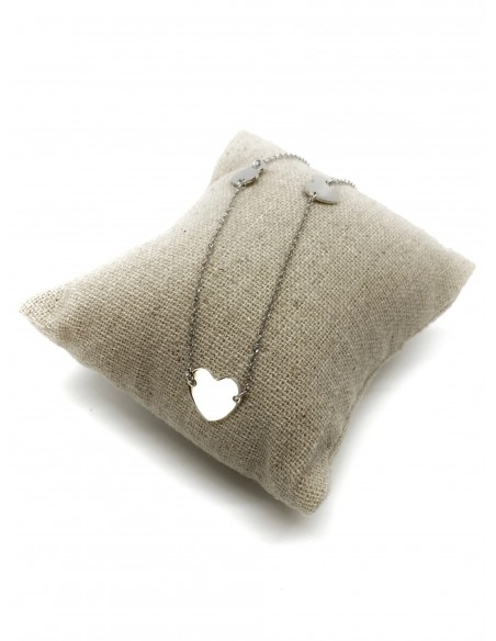 Collana con Tre Cuori