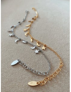 Bracciale Stelle Lune e Fulmini