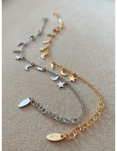 Bracciale Stelle Lune e Fulmini