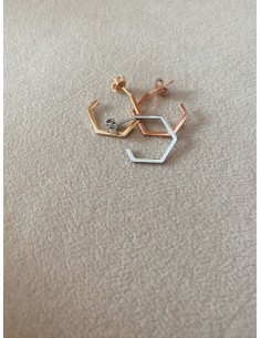 Monorecchino Esagono Chiusura a Farfallina