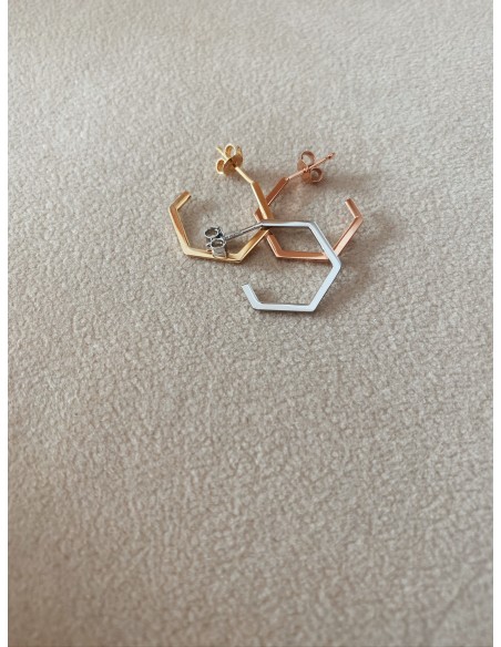 Monorecchino Esagono Chiusura a Farfallina