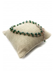 Bracelet with Dark Green...