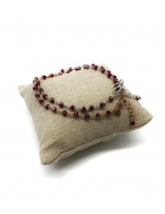 Bracelet with Red Crystals