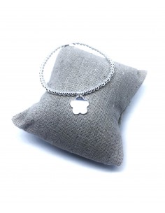 Bracciale Elastico con Fiore 2