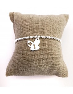 Bracciale Elastico con Farfalla Stilizzata