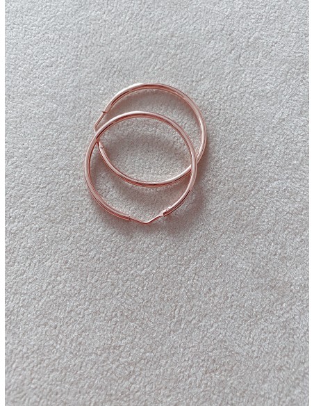 Smooth Hoop Earrings