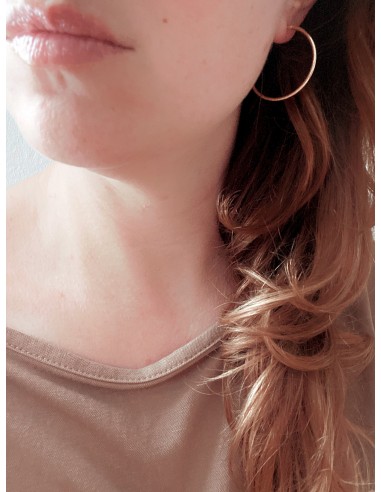 Smooth Hoop Earrings