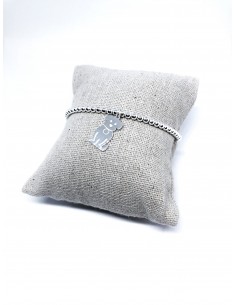 Bracciale Elastico con Cane Seduto