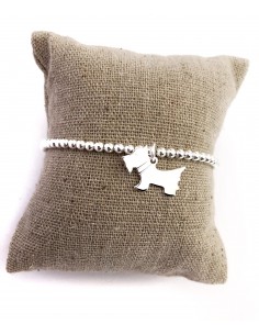 Bracciale Elastico con Cane con Collare