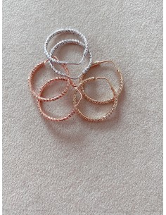 Diamond Hoop Earrings