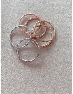 Diamond Hoop Earrings 2